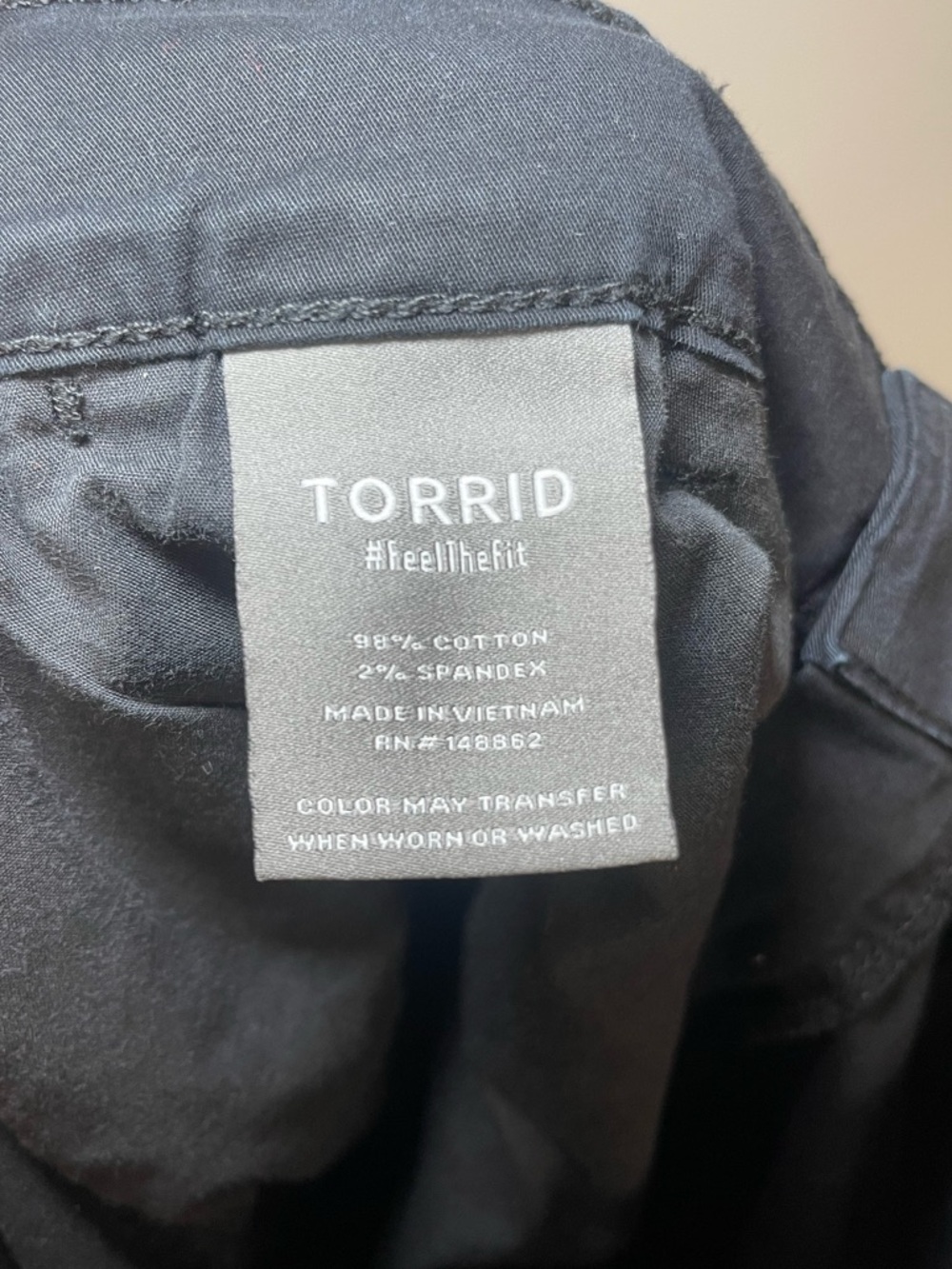 Torrid Black Relaxed Cargo Joggers - Picture 5 of 7